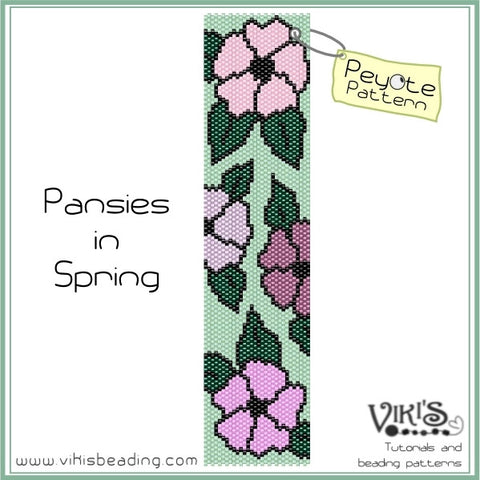 Pansies in Spring