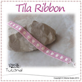 Tila Ribbon - Narrow Peyote Bracelet