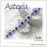 Asteria Beadwoven Lacey Crystal Bracelet