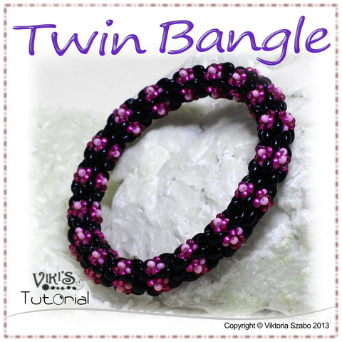 Twin Bangle - Simple Tubular Bracelet